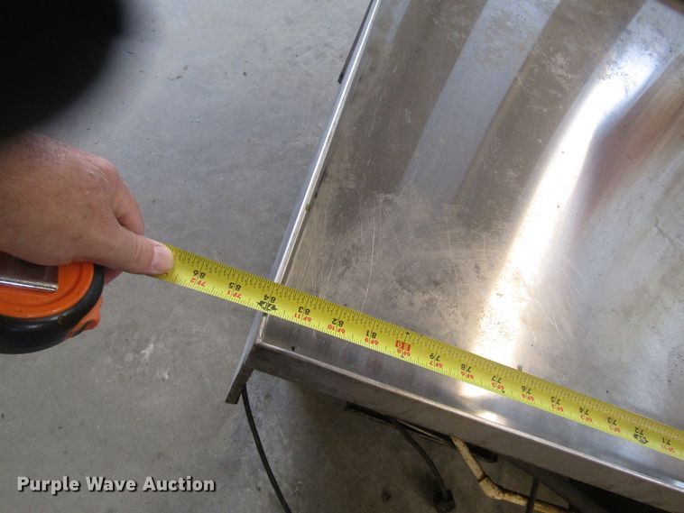 image for item GE9752 Stainless steel refrigeration unit