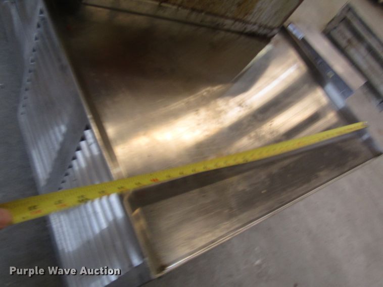 image for item GE9752 Stainless steel refrigeration unit