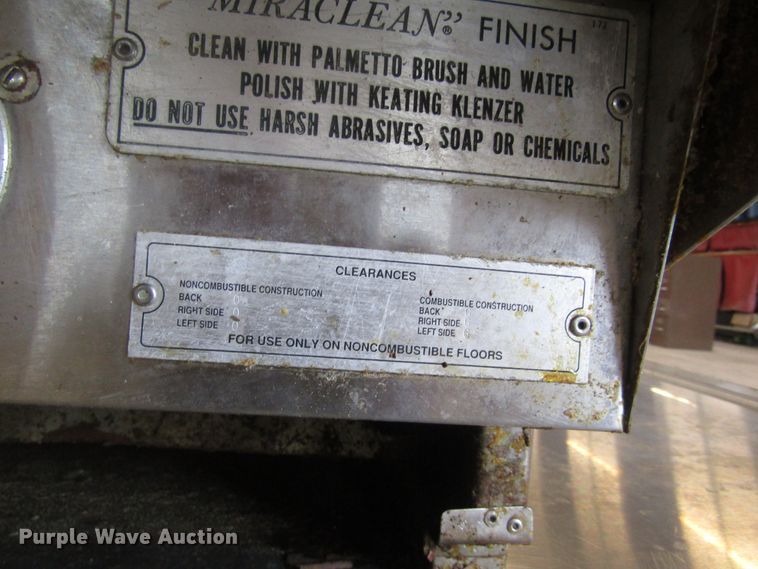 image for item GE9756 Flat top griddle