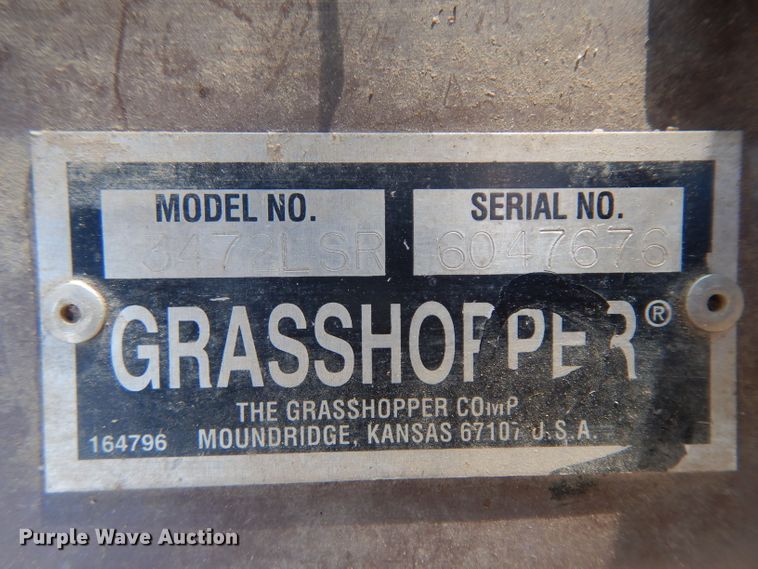 image for item GG9221 2010 Grasshopper 930D ZTR lawn mower