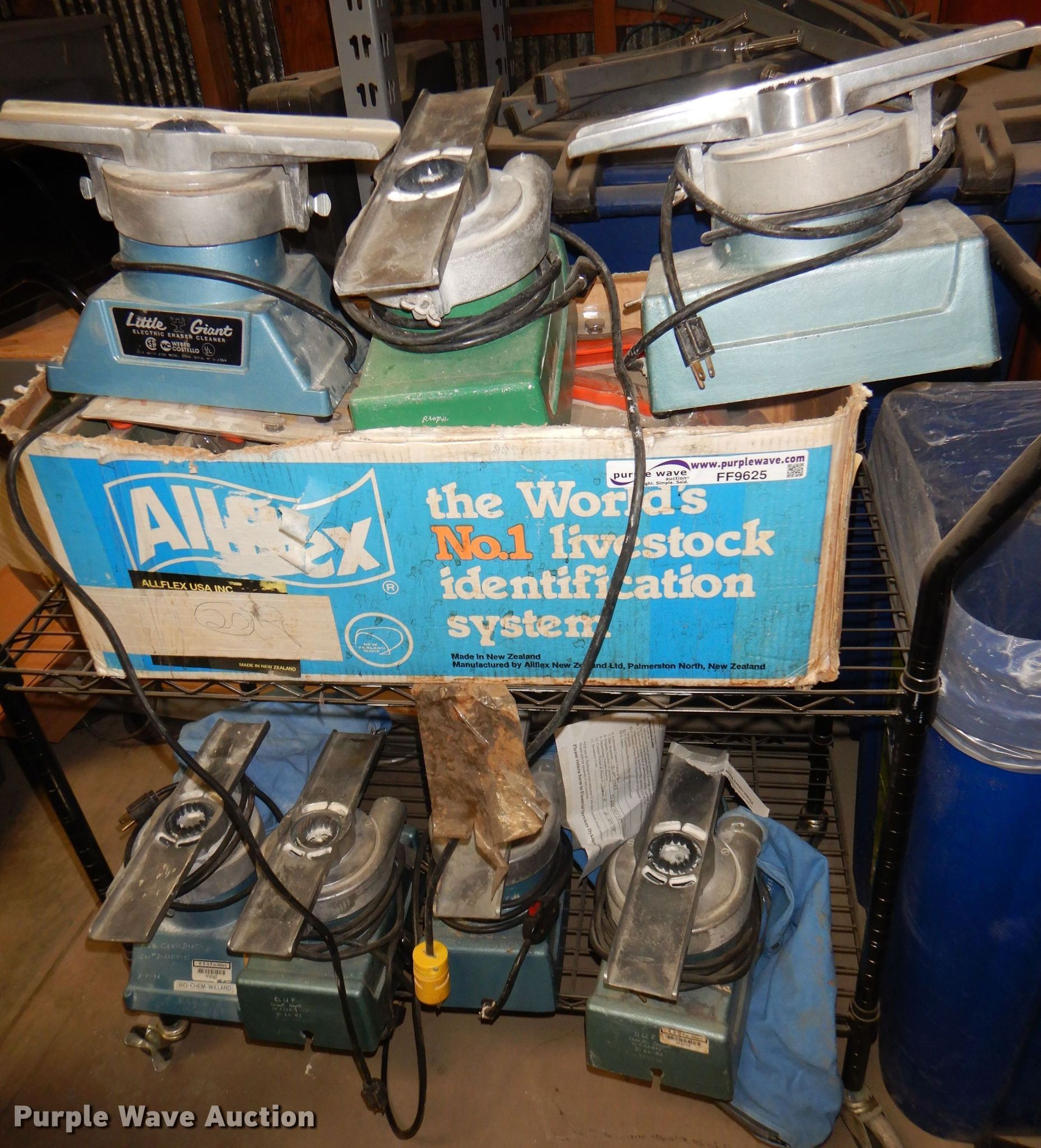 (7) Little Giant electric eraser cleaners in Manhattan, KS Item