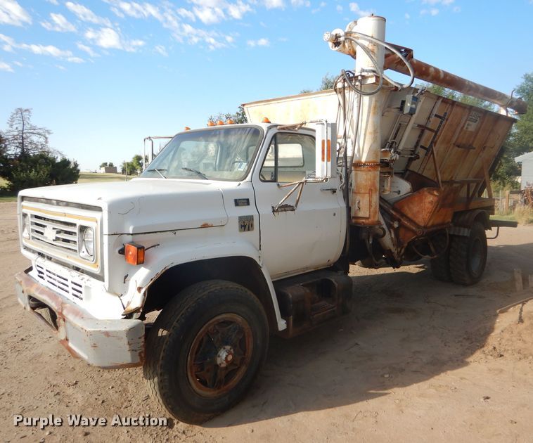 image for item DD4450 1979 Chevrolet Custom Deluxe C70 feed mixer truck