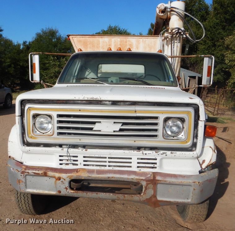 image for item DD4450 1979 Chevrolet Custom Deluxe C70 feed mixer truck