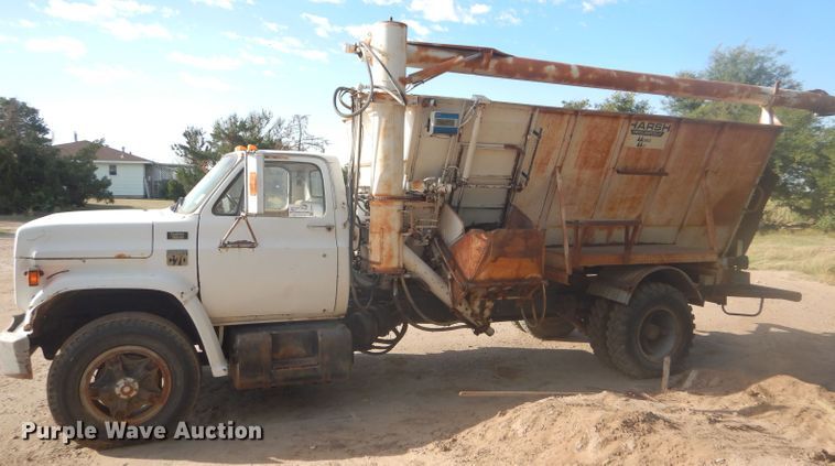 image for item DD4450 1979 Chevrolet Custom Deluxe C70 feed mixer truck