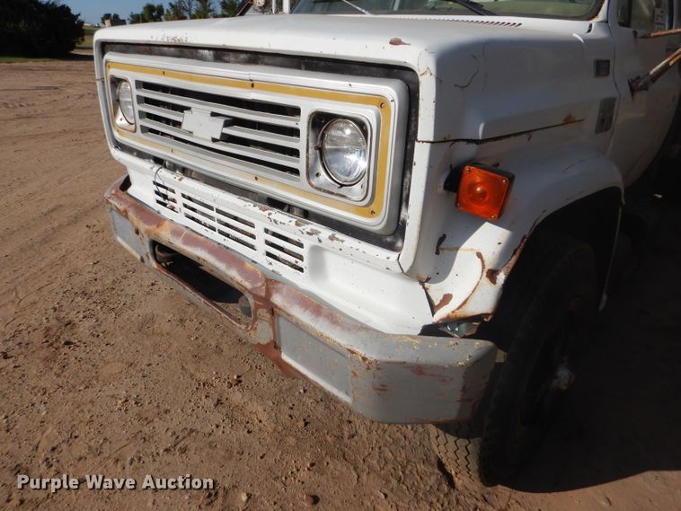 image for item DD4450 1979 Chevrolet Custom Deluxe C70 feed mixer truck