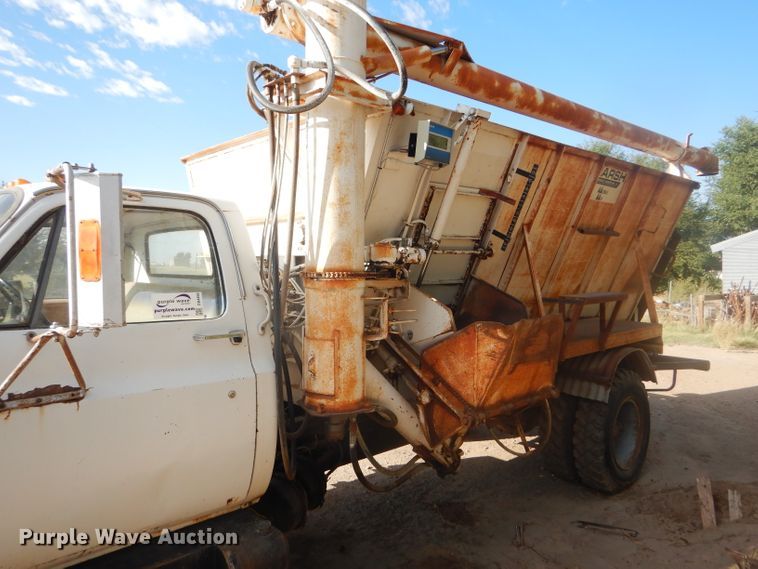 image for item DD4450 1979 Chevrolet Custom Deluxe C70 feed mixer truck