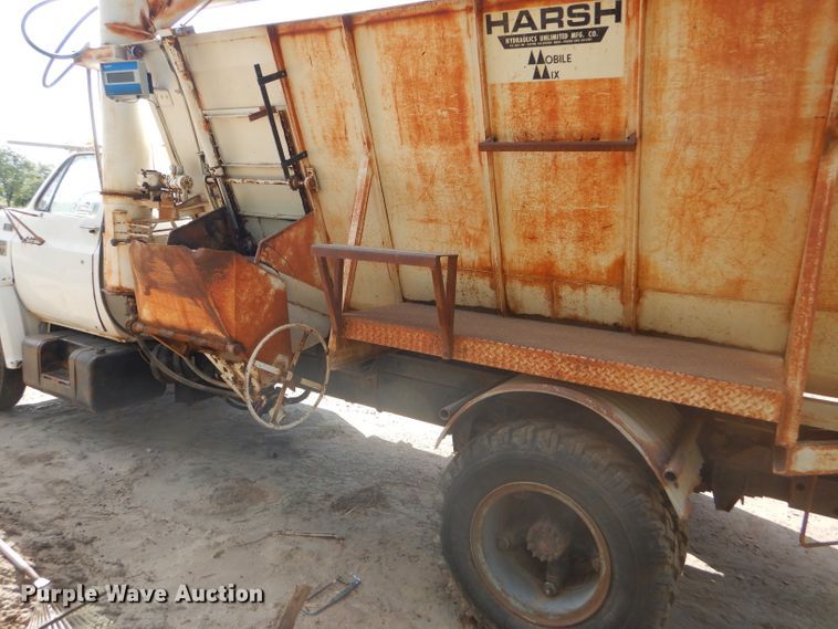 image for item DD4450 1979 Chevrolet Custom Deluxe C70 feed mixer truck