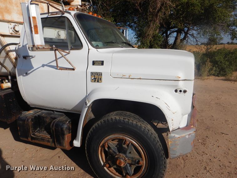 image for item DD4450 1979 Chevrolet Custom Deluxe C70 feed mixer truck