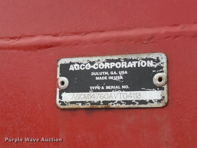 image for item DE8006 2010 Hesston 1476 windrower