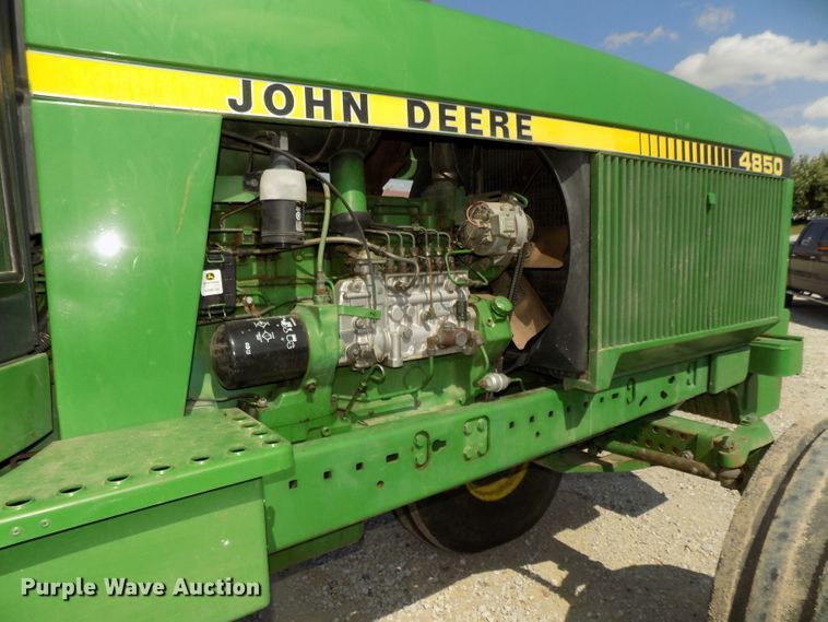 image for item DG2444 1988 John Deere 4850 tractor