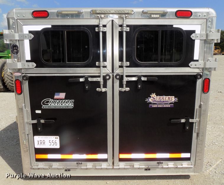 image for item DG2447 2014 Cimarron Showstar livestock trailer