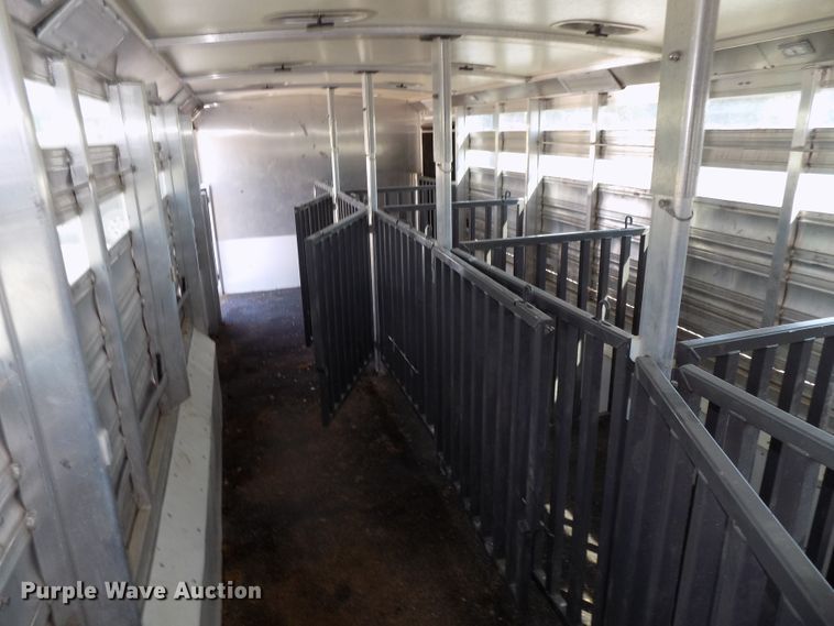 image for item DG2447 2014 Cimarron Showstar livestock trailer