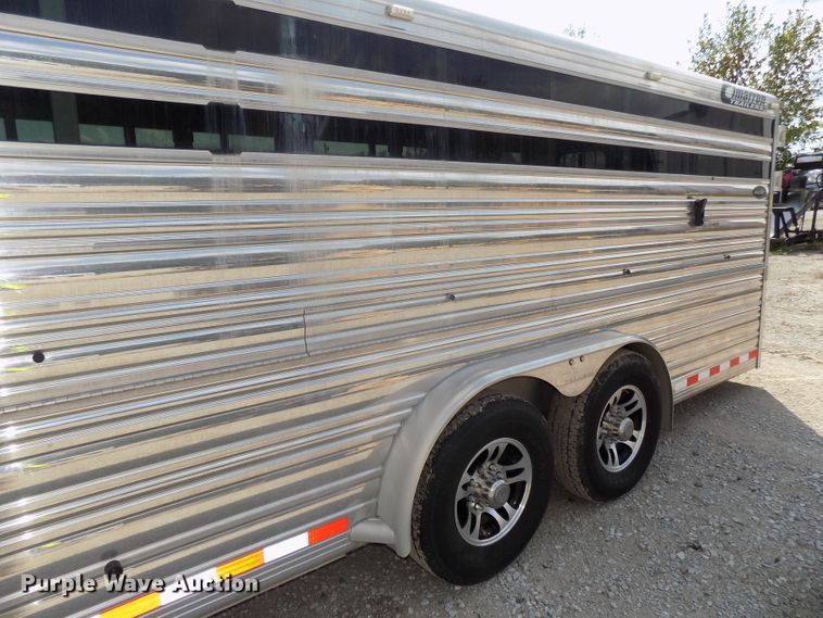 image for item DG2447 2014 Cimarron Showstar livestock trailer