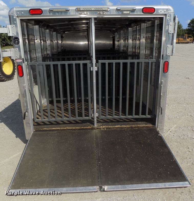 image for item DG2447 2014 Cimarron Showstar livestock trailer