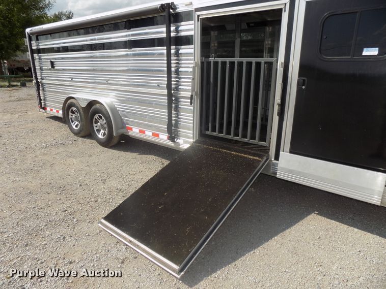 image for item DG2447 2014 Cimarron Showstar livestock trailer