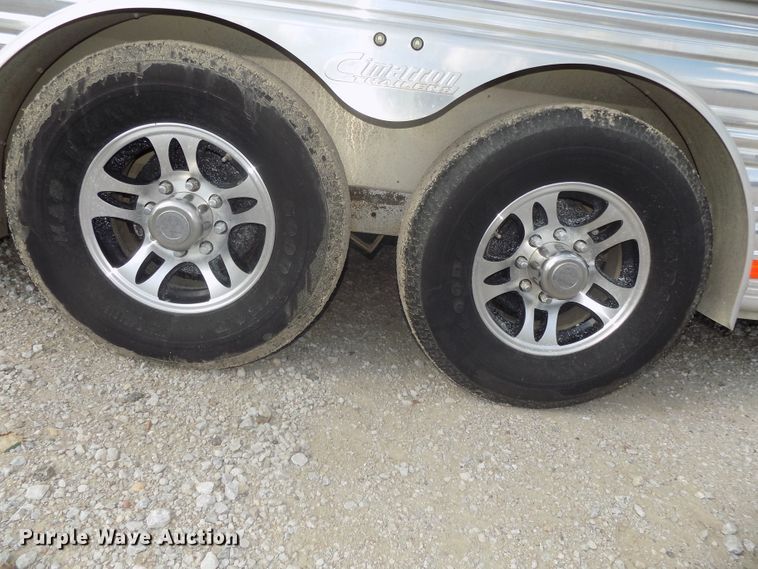 image for item DG2447 2014 Cimarron Showstar livestock trailer