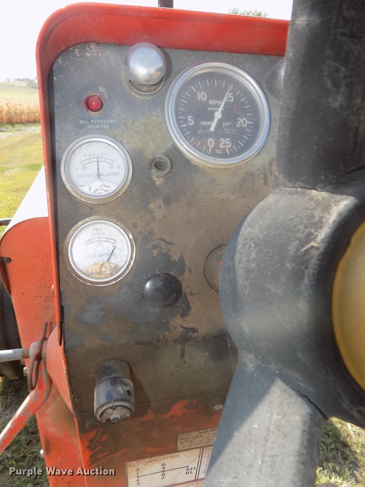 image for item DG2448 1968 Allis Chalmers One-Eighty tractor