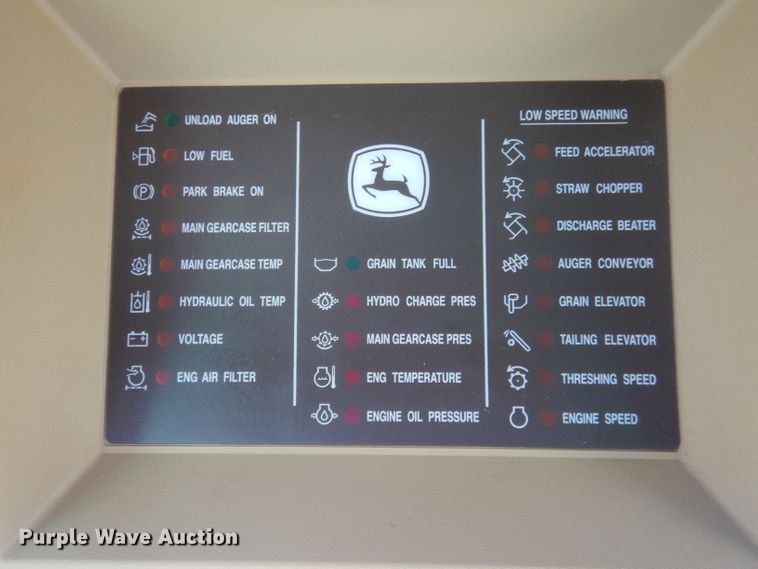 image for item DG5845 2005 John Deere 9760 STS combine