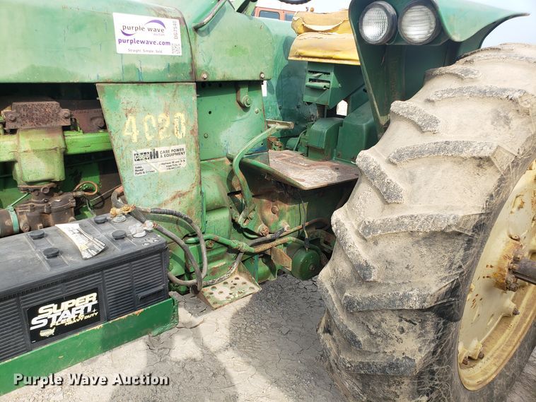 image for item DG7540 1967 John Deere 4020 tractor