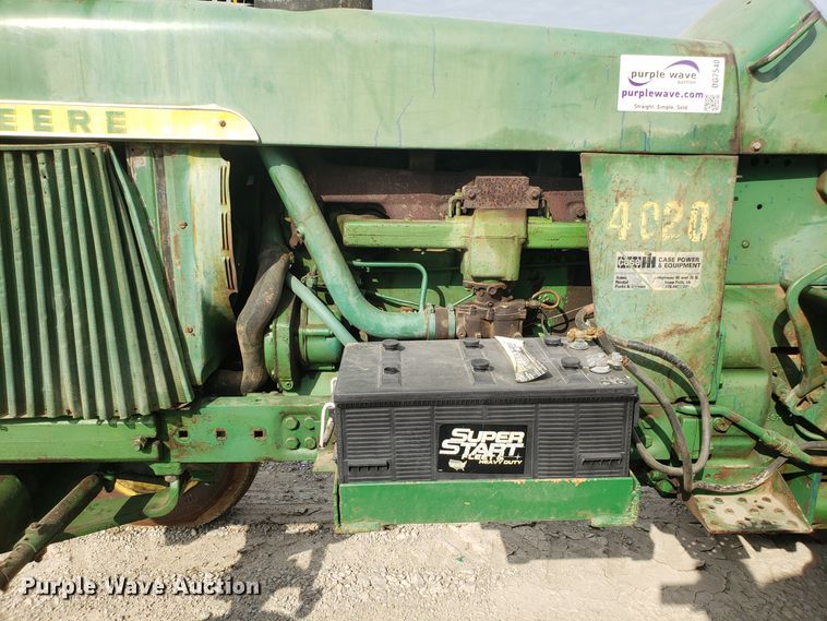 image for item DG7540 1967 John Deere 4020 tractor
