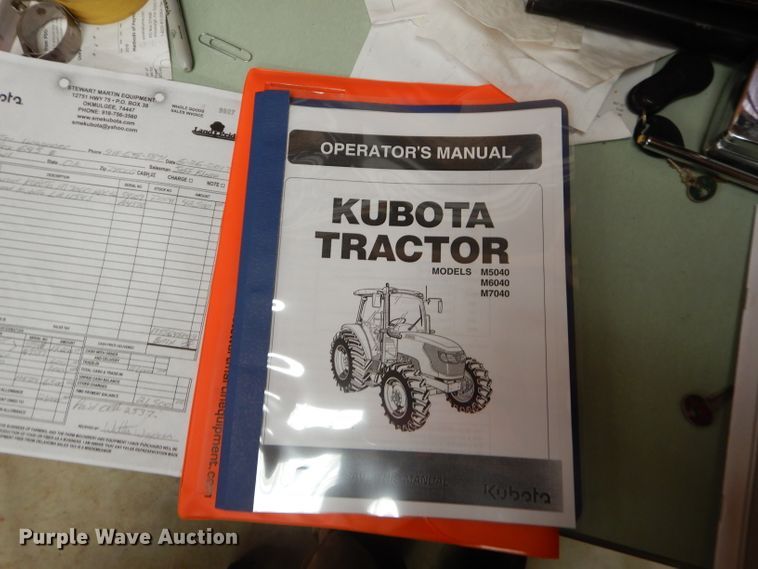 image for item FC9958 Kubota M7060 tractor