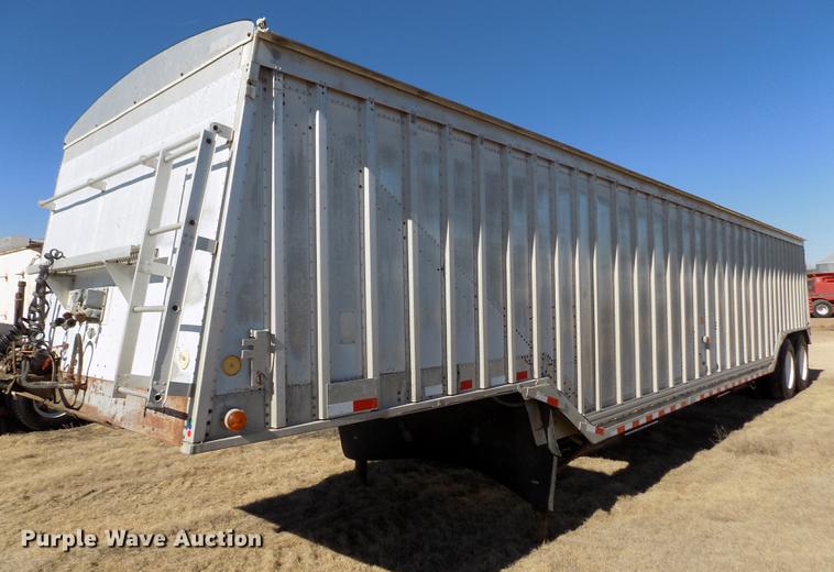 image for item FH9033 1984 Corn Husker 800 double hopper bottom grain trailer