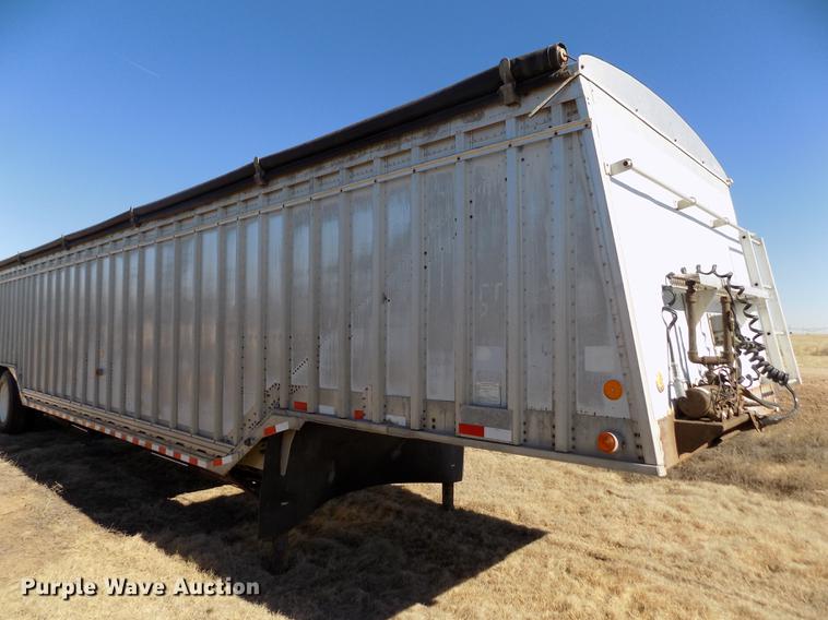 image for item FH9033 1984 Corn Husker 800 double hopper bottom grain trailer