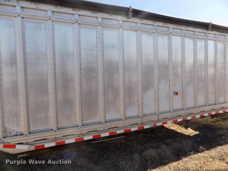 image for item FH9033 1984 Corn Husker 800 double hopper bottom grain trailer