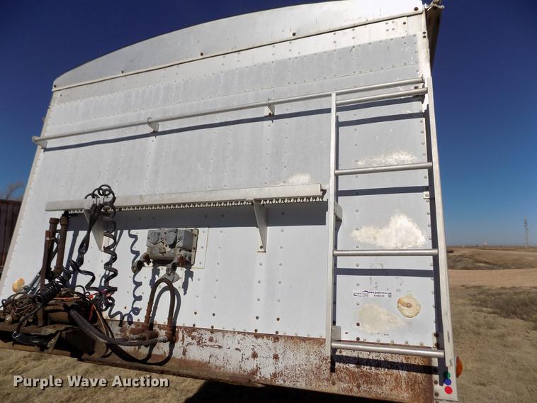 image for item FH9033 1984 Corn Husker 800 double hopper bottom grain trailer