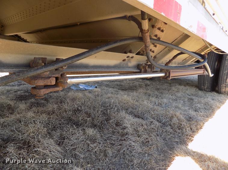 image for item FH9033 1984 Corn Husker 800 double hopper bottom grain trailer