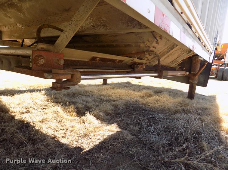 image for item FH9033 1984 Corn Husker 800 double hopper bottom grain trailer