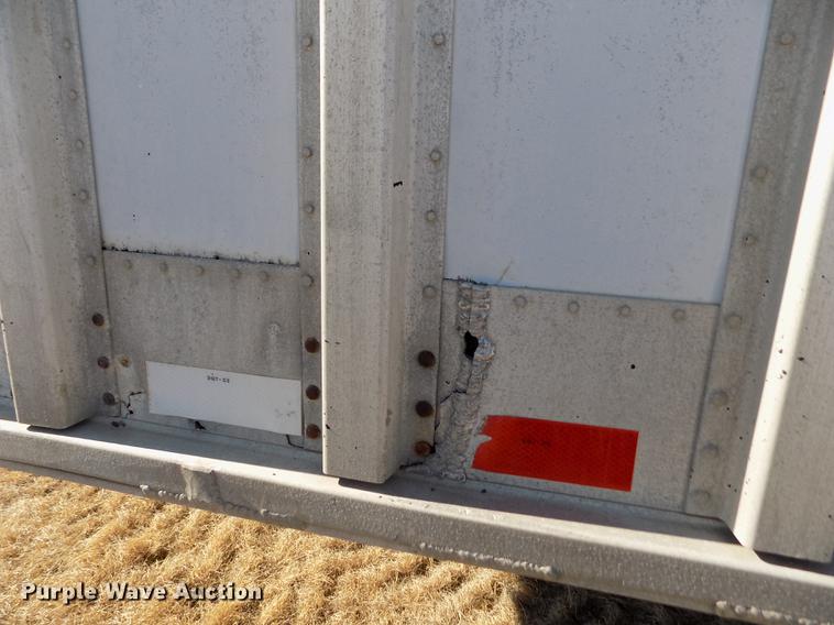 image for item FH9033 1984 Corn Husker 800 double hopper bottom grain trailer