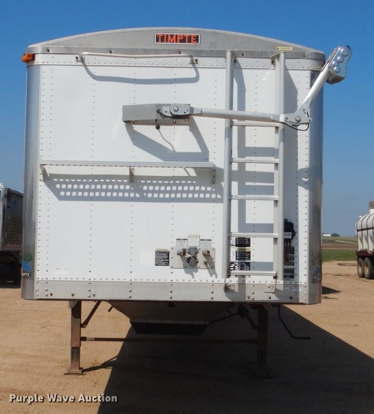 image for item FU9493 2010 Timpte double hopper bottom grain trailer