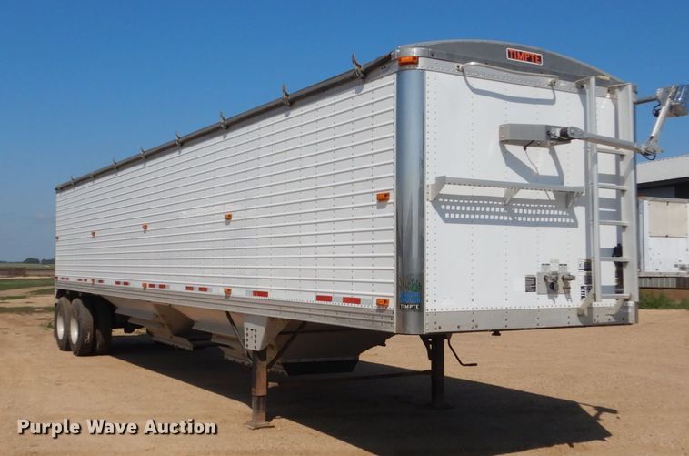 image for item FU9493 2010 Timpte double hopper bottom grain trailer