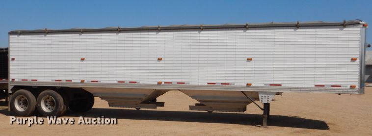 image for item FU9493 2010 Timpte double hopper bottom grain trailer