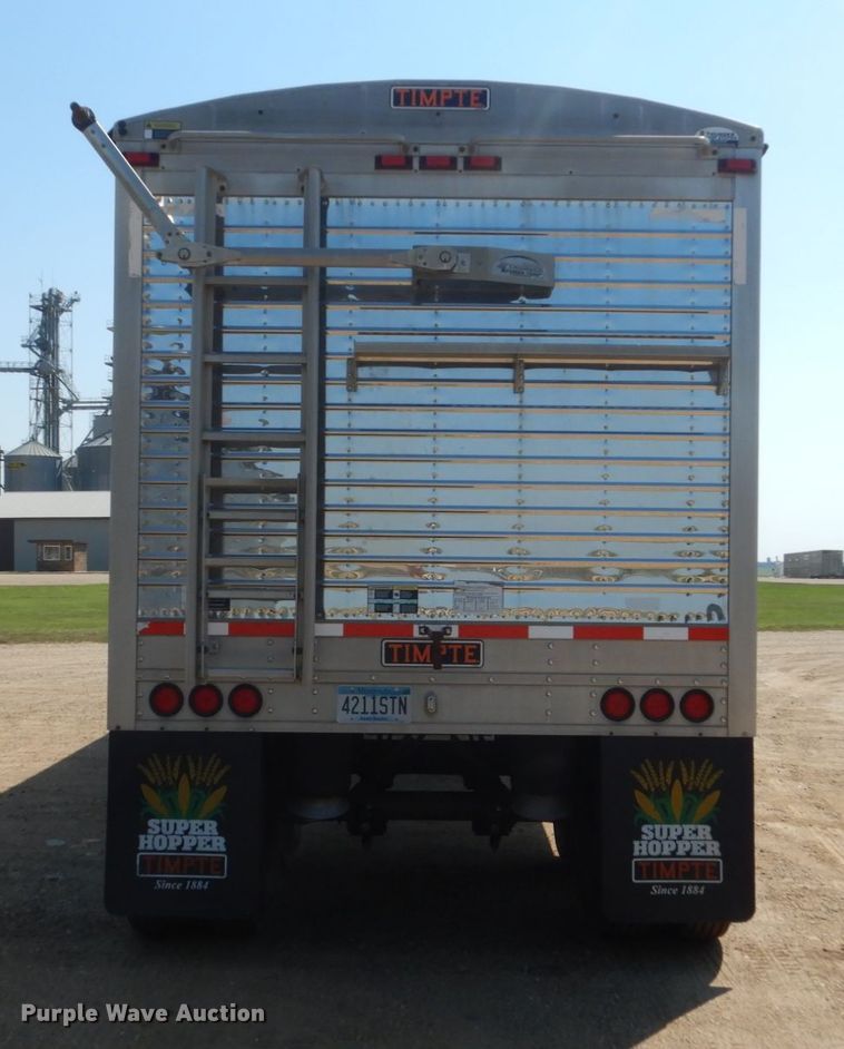 image for item FU9493 2010 Timpte double hopper bottom grain trailer