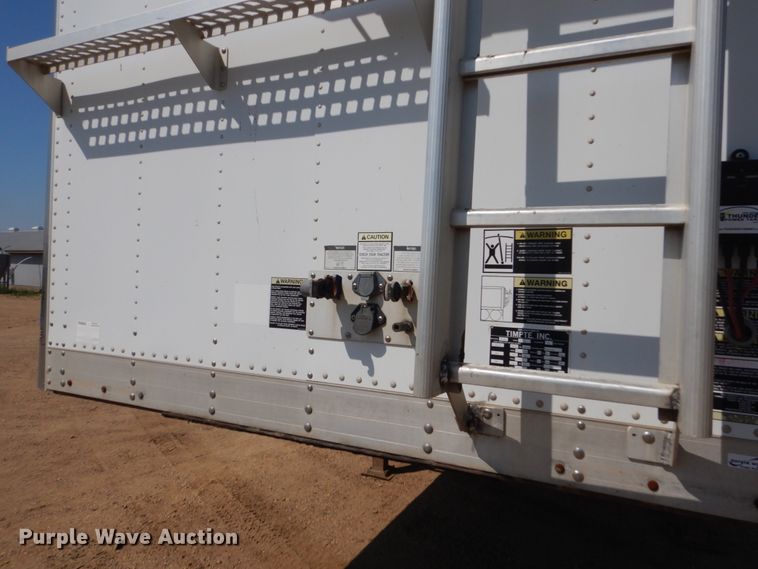 image for item FU9493 2010 Timpte double hopper bottom grain trailer