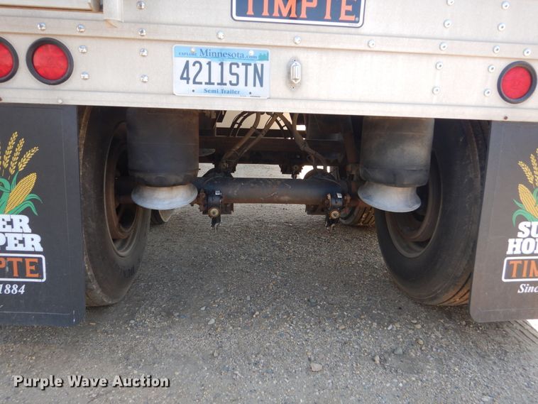image for item FU9493 2010 Timpte double hopper bottom grain trailer
