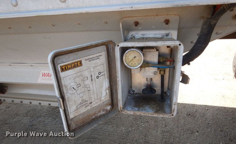 image for item FU9493 2010 Timpte double hopper bottom grain trailer