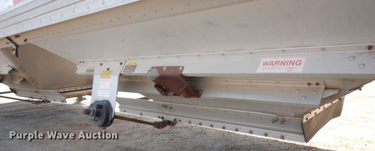 image for item FU9493 2010 Timpte double hopper bottom grain trailer