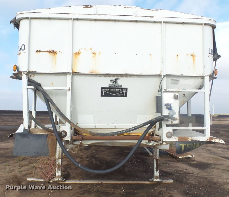image for item GC9035 2000 Trinity Eagle Bridge live bottom trailer
