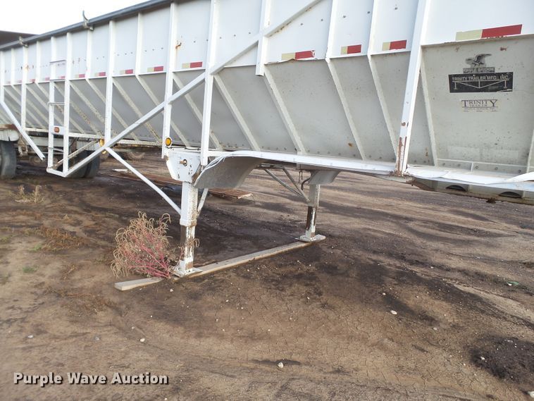 image for item GC9035 2000 Trinity Eagle Bridge live bottom trailer