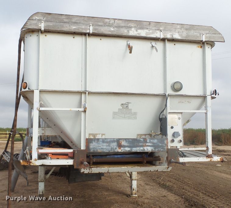 image for item GC9036 1997 Trinity Eagle Bridge live bottom trailer