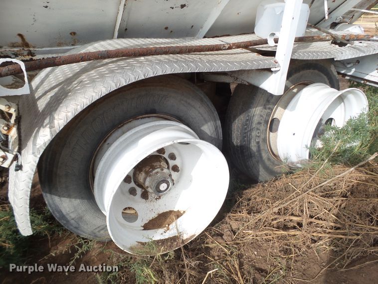 image for item GC9036 1997 Trinity Eagle Bridge live bottom trailer