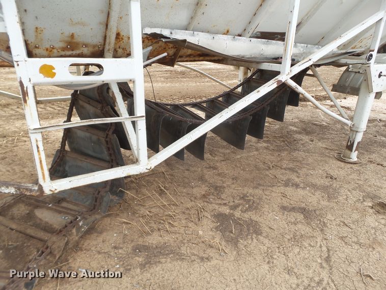 image for item GC9036 1997 Trinity Eagle Bridge live bottom trailer