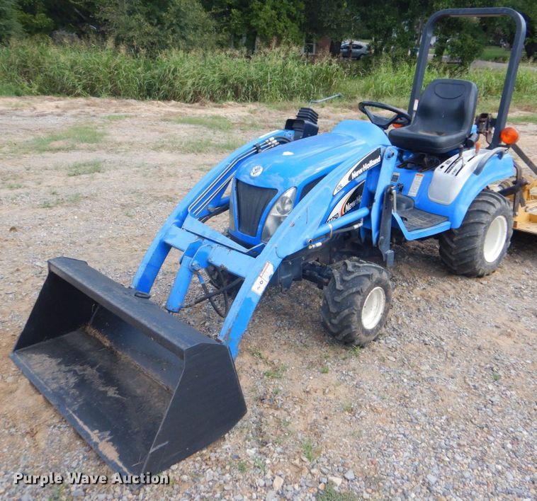 image for item GC9545 2007 New Holland TZ25DA MFWD tractor