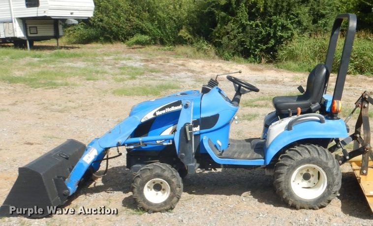 image for item GC9545 2007 New Holland TZ25DA MFWD tractor