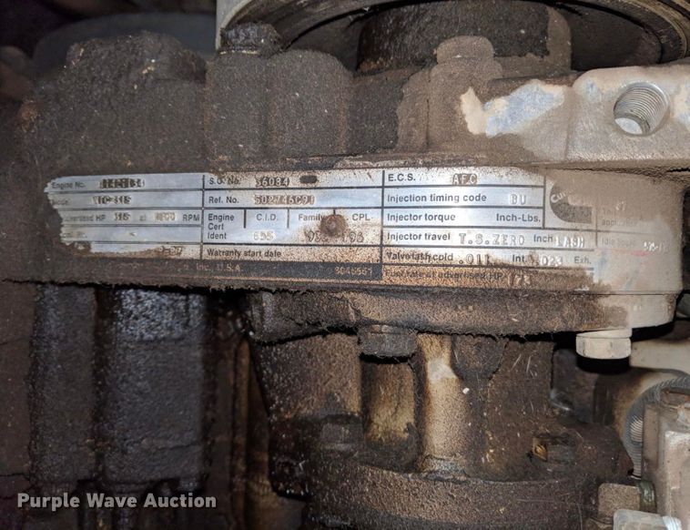 image for item DB7706 1988 International 9370 semi truck