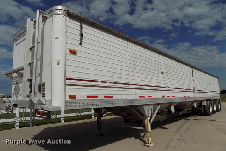 image for item DG2433 2015 Timpte Super Hopper T5062S double hopper bottom grain trailer