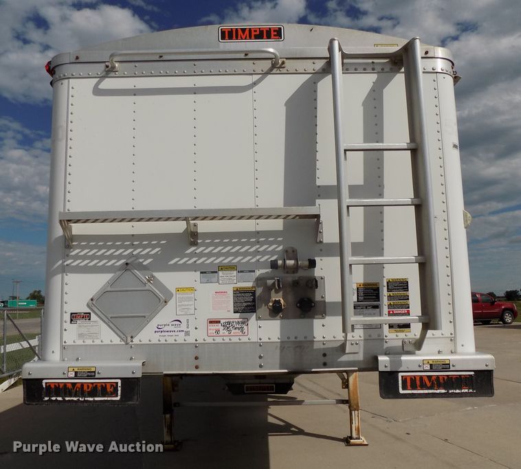 image for item DG2433 2015 Timpte Super Hopper T5062S double hopper bottom grain trailer